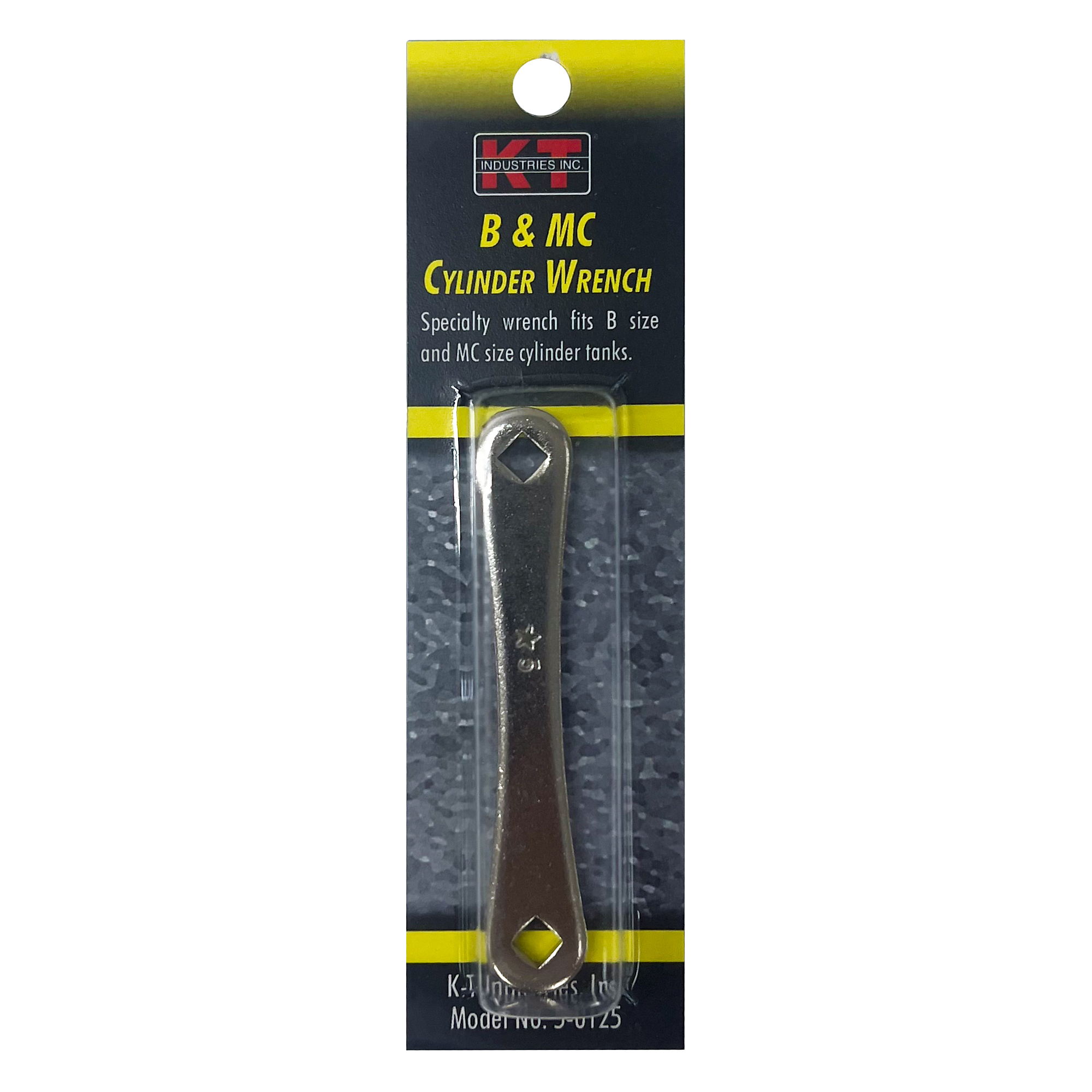 K-T Industries Tank Wrench — 3-1/8in. Length, Double Ended, Black Oxide Finish, Model# 5-0125